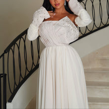 Load image into Gallery viewer, shefon beading dress
